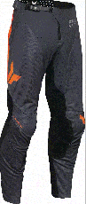 Motocross breeches THOR LAUNCHMODE AIR RAID CHARCOAL/BLACK