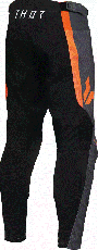 Motocross breeches THOR LAUNCHMODE AIR RAID CHARCOAL/BLACK