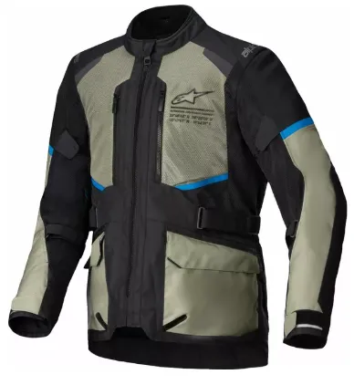 Υφασμάτινο μπουφάν μοτοσικλέτας ALPINESTARS ANDES AIR BLK/GRY/BLUE