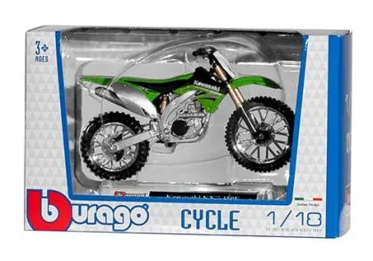 Мотоциклет играчка KAWASAKI CROSS 1:18
