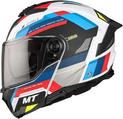 Flip-up helmet MT ATOM 2 BAST A0 GLOSS