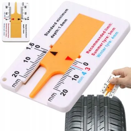 TIRE WEAR INDICATOR - TREAD DEPTH TESTER