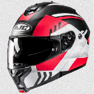 Flip-up helmet HJC C91N KAON RED
