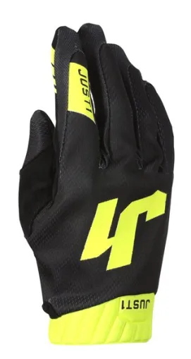 Motocross gloves Just1 J-Flex 2.0 Black/Yellow Fluo