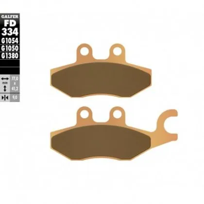 Front/Rear motorcycle pads Galfer SINTERED SCOOTER COMPOUND FD334G1380