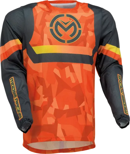 Cămașă motocross MOOSE RACING SAHARA ORANGE/NEGRU