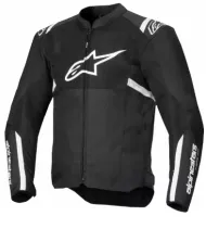 ALPINESTARS T-SPS AIR V2 Υφασμάτινο μπουφάν μοτοσικλέτας BLK/WHT