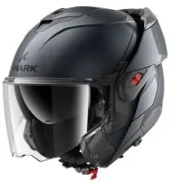 Модуларна каска SHARK OXO BLANK Gun Metal