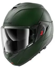 Модуларна каска SHARK OXO Mat Dark Green Matt