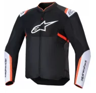 Jachetă textilă pentru motocicletă ALPINESTARS T-SPS AIR V2 BLK/WHT/RED FLUO