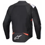 Jachetă textilă pentru motocicletă ALPINESTARS T-SPS AIR V2 BLK/WHT/RED FLUO