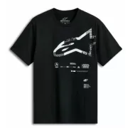 Motorcycle T-shirt ALPINESTARS CSF GEOGRAFICA BLACK