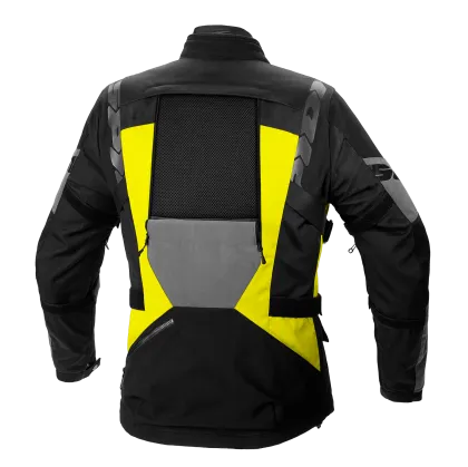 Текстилно мото яке SPIDI 4 SEASON EVO Yellow Fluo