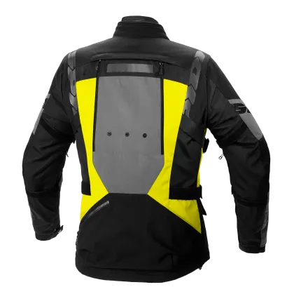 Текстилно мото яке SPIDI 4 SEASON EVO Yellow Fluo
