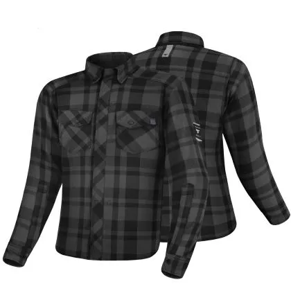 Πουκάμισο μοτοσικλέτας SHIMA RENEGADE 2.0 BLACK + Προστατευτικό πλάτης