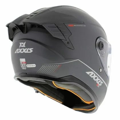 Axxis Hawk SV Titanium Matt + PInlock helmet