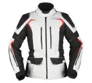 Дамско мото яке Modeka Elaya Light Grey/Black