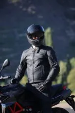 Leather Moto Jacket Modeka Hawking II