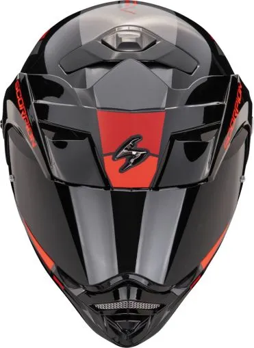 Casca Scorpion Exo ADX-2 Galane Negru/Gri/Rosie