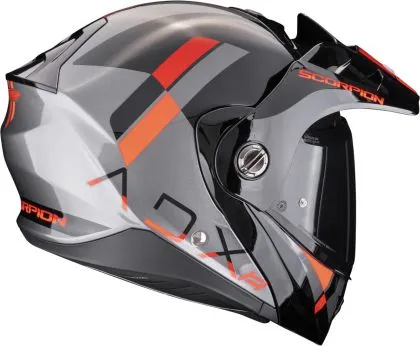 Casca Scorpion Exo ADX-2 Galane Negru/Gri/Rosie