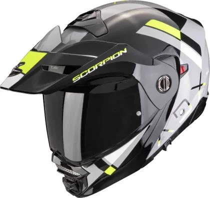 Каска Scorpion Exo ADX-2 Galane Black/Grey/Yellow