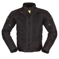 Geaca de vara Modeka Upswing Negru/Galben