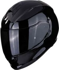 Scorpions Exo 491 Solid Glossy Black Helmet