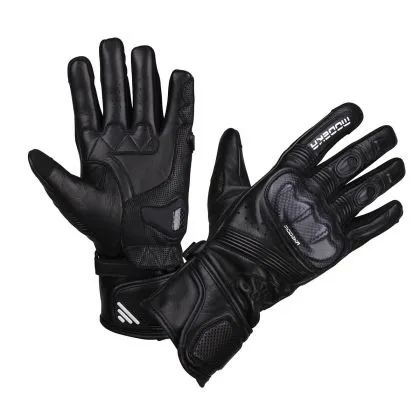 Motorcycle gloves Modeka Miako Black