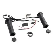 Manere moto cu incalzire 12V Negru - 90536