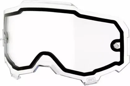 Farfurie ochelari 100% Armega - dubla transparenta