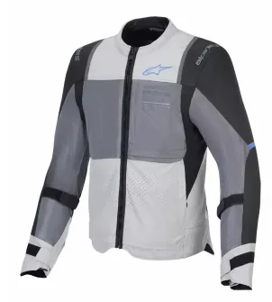 Textile motorcycle jacket ALPINESTARS ST-2 AIR GY/BK
