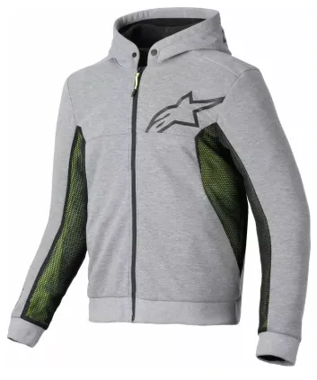 Hanorac moto ALPINESTARS CHROME AIR GRY/BLK