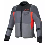 Υφασμάτινο μπουφάν μοτοσικλέτας ALPINESTARS ST-2 AIR GY/RD
