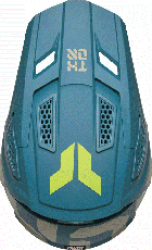 Casca motocross THOR FLEET FORGE BLUE