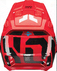 Casca motocross THOR FLEET FORGE RED