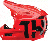 Casca motocross THOR FLEET FORGE RED