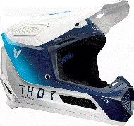 Κράνος μοτοκρός THOR FLEET STORM WHITE/NAVY