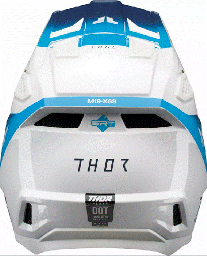 Мотокрос каска THOR FLEET STORM WHITE/NAVY