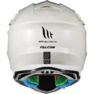 Motocross helmet MT FALCON-WHITE