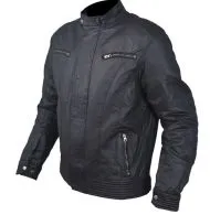 Textile motorcycle jacket A-PRO PHASER BLACK