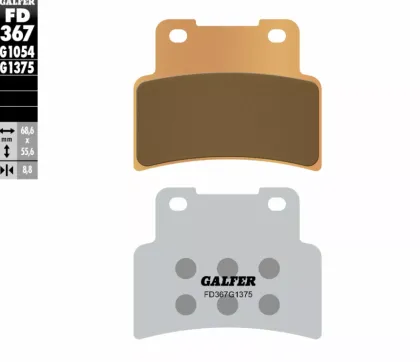 Galfer SINTERED COMPOUND Μπροστινά Moto Pads FD367G1375