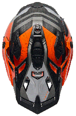 Adventure helmet NEXX X.WED3 FURKA ORANGE/GREY