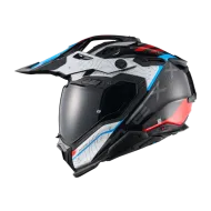 Адвенчър каска NEXX X.WED3 FURKA RED/BLUE