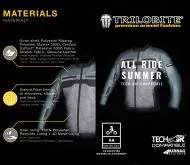 Women's summer jacket TRILOBITE 2093 All ride summer Tech-Air