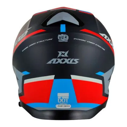 Κράνος σκούτερ Axxis MIRAGE DAMASKO C7 ΜΑΤ ΜΠΛΕ