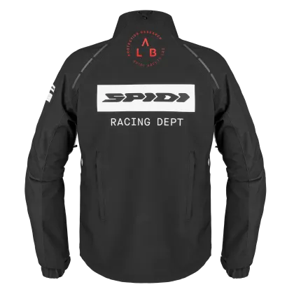 Textile motorcycle jacket SPIDI PIT LANE BLACK