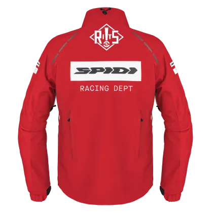 Textile motorcycle jacket SPIDI PIT LANE RED