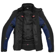 Geaca textila moto SPIDI RW H2OUT Negru/Albastru