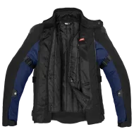 Geaca textila moto SPIDI RW H2OUT Negru/Albastru