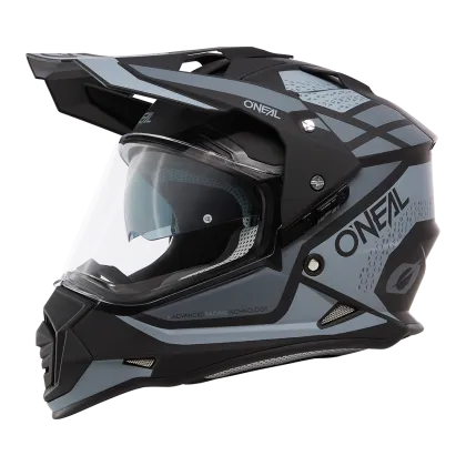 Enduro helmet O'NEAL SIERRA II R BLACK/GRAY V.24